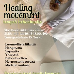 TURKU - HEALING MOVEMENT – Lempeää kehonhuoltoa 3krt (alkaen 21.10.26)