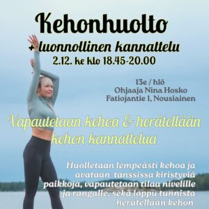 NOUSIAINEN - Kehonhuoltoa & luonnollista kannattelua 2.12.26